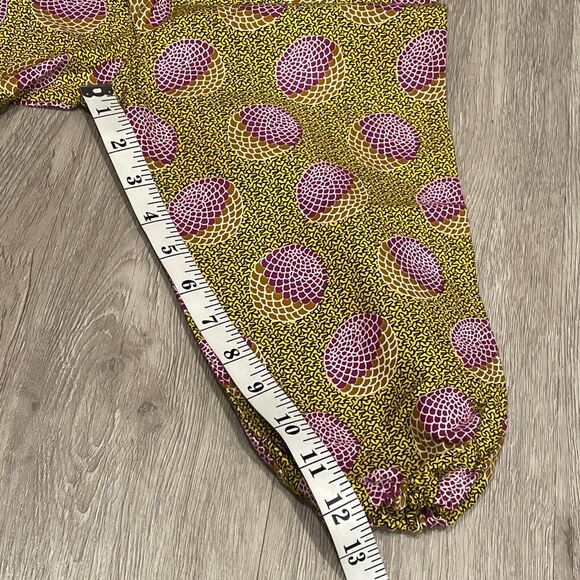 Girls One Piece Romper 3T Toddler Ankara African Print  Afrocentric 100% Cotton - Picture 7 of 7